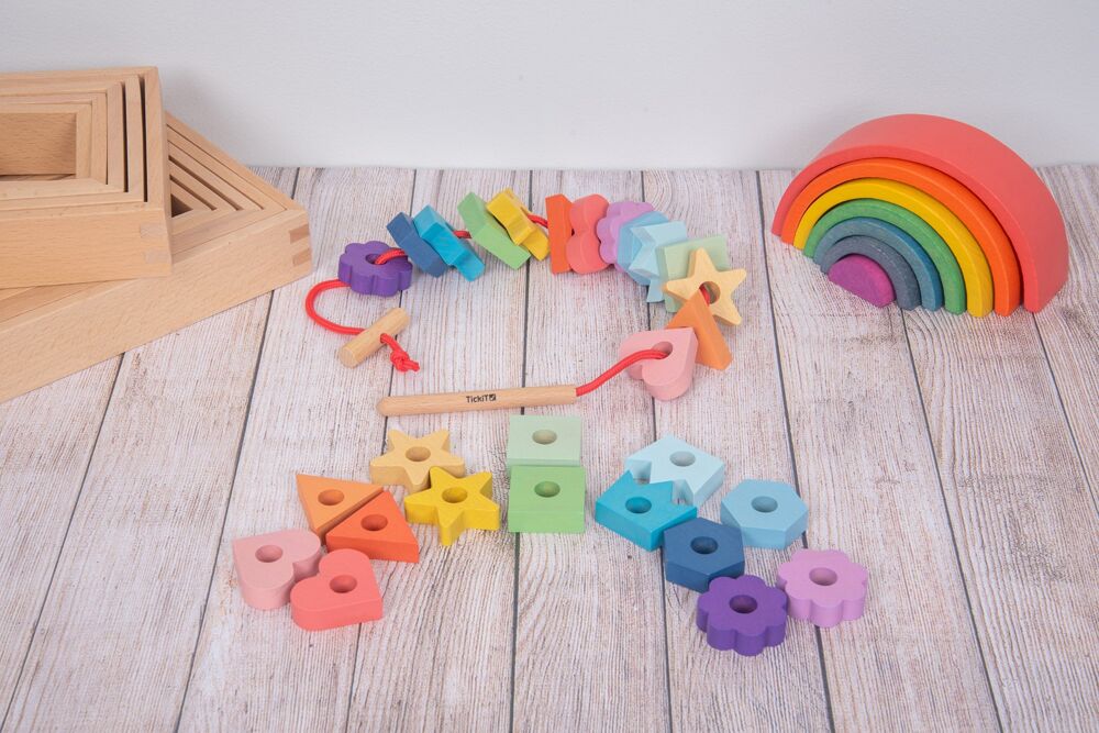 Tickit Regenboog Houten Vetervormen