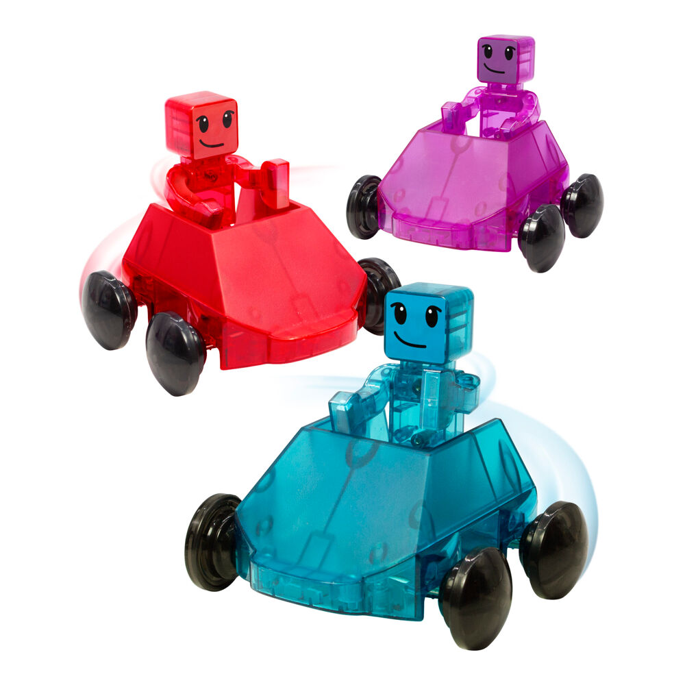 MAGNA-TILES Dashers uitbreidingsset - 3 stuks