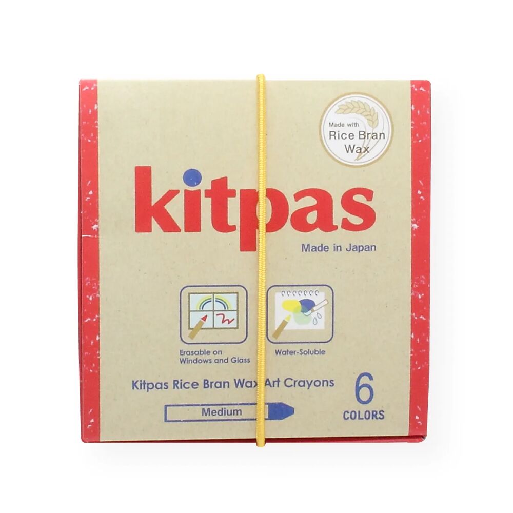 Kitpas Raamkrijtjes - 6 stuks