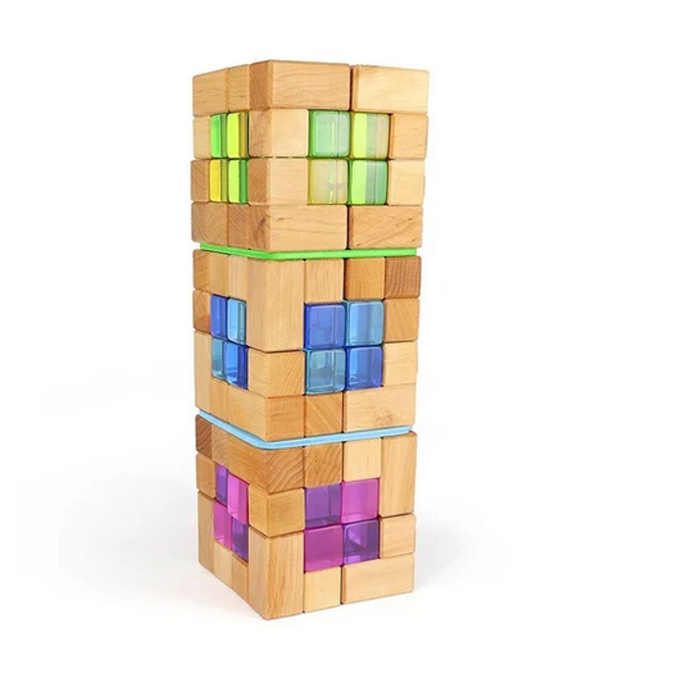 Bauspiel Hoekblokken Naturel - Set van 24
