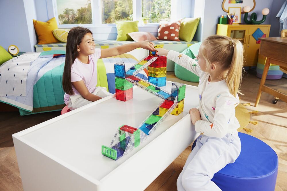 MAGNA-TILES - Rail Racers Deluxe - 90 stuks